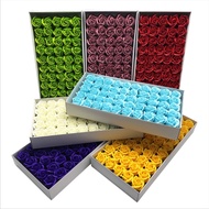 Rose Soap Flower 3 Layer With BASE BARE Soap Flower Rose Head Soap Flower Head Base Bunga Sabun
