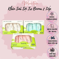 BOONA Bamboo Fiber Milk Towel - 2-Layer Bamboo Fiber Face Towel for Newborns