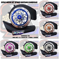 Cover Fan cover set spinner Star Combination yamaha mio m3/soulgt 125/fino 125/x ride 125/mio s/mio z