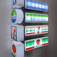 【Shipment Within 24 Hours‌】 Convenience Store Fridge Magnet Refrigerator Decoration Night Light Atmo