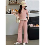 Clothes set for girls 14-45kg model Toothpick SET. Soft, stretchy material.C14