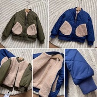AIGLE兒童雙面羊羔毛外套