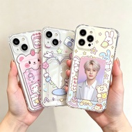 Cartoon Bear Rabbit Heart Design Silicone Casing For IPhone 18 Pro 17 Air 18 17 Pro Max I17 I18Max I