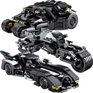 Avengers Super Hero Batmobile Vehicle Speed Racing Car Assemble Movie Model Building Blocks Compatible Bricks Logoboys Toys Gift