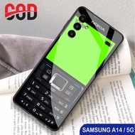 HP [A44] Case Samsung A14 5Ghp Samsung A14 5G Glitter Glass Softcase Samsung A14 5G Phone Case/ Sams