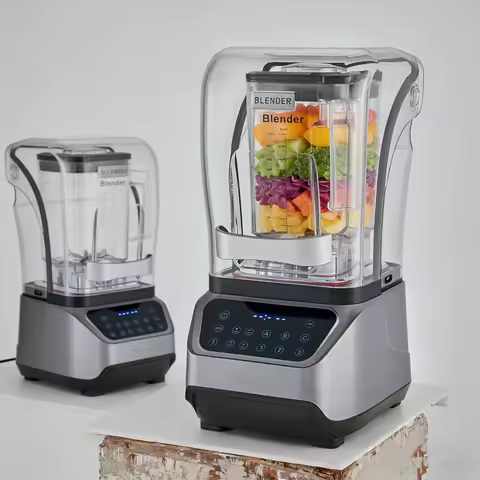 1.8L Hot Sell Low Noise Commercial Soundproof Blender Machine Electric Juice Licuadoras Blander High