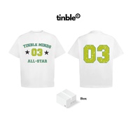 Tinble 280GSM T-shirt - ALL STAR T-shirt - Form OVERSIZE - WHITE