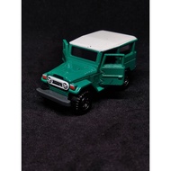 HIJAU Matchbox loose Toyota Landcruiser FJ40 green moving part