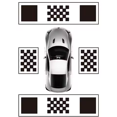 Carsanbo Calibration Cloth For 360 Panorama Imaging Car System DV600AI DV700AI