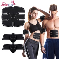 Salorie EMS USB Rechargeable Abdominal Muscle Massager Arm Massager Low Frequency Electric Pulse Mas