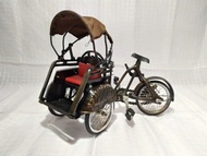 PROMO TERBATAS Miniatur Becak Bahan Kuningan (Kecil)