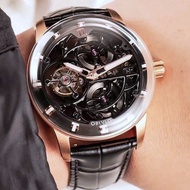 OBLVLO 歐弗洛  穹頂之光立體陀飛輪腕錶-玫瑰金