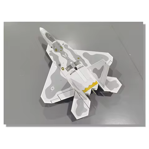 RC Jet Plane 30mm EDF F22 Raptor Electric Mini Aircraft DIY Assembly Model
