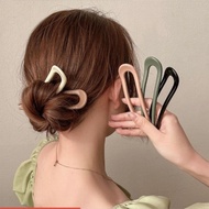 Elegant Retro U-Shaped Hair Brooch for Women, Korean U-Shaped Hair Clip _GD888