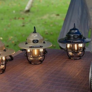 Cyberbee Retro Camping Lantern, lamp Rechargeable Portable Light, Stepless Dimming, Outdoor Hanging 