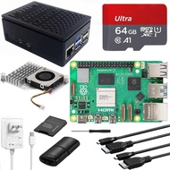 for Raspberry Pi 5 8GB Starter Kit, with Pi 5 Board, 64GB SD Card, Pi 5 Case with Active Cooler, Car