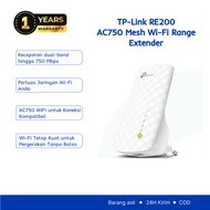 TP-Link RE200 | AC750 WiFi Extender | Dual Band 2.4GHz 5Ghz | Wi-Fi 5 | Wireless | Signal Booster