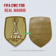 ASPORT PATCH WCC FIFA WORLD CUP CLUB 2022 MADRID PATCH CWC MADRID