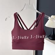 Sports Bra with Removable Pads Yoga Vest for Pilates Running High Impact Workout Breathable Fitness 