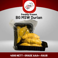 [FRESH FROZEN] Raub Premium BG MSW Durian (AAA+) 猫山王榴莲 net 400g / Voted Top 10 Best Durians in Singapore