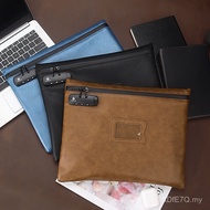 Large Capacity Password Lock File Information Office File Bag File Bag Document Bag File a4 Cross-Bo