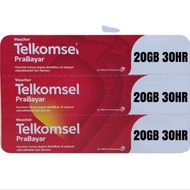 Voucher Telkomsel 2GB 30Hari 20GB 30Hari Jabodetabek