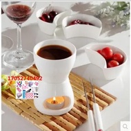 Singapore Ceramic chocolate fondue Fondue Set Fondue Haagen-Dazs ice cream delivery shipping wax for