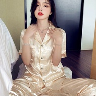 2025 Light Luxury Limited Edition Japanese Ice Silk Home Clothes 3d Flowers