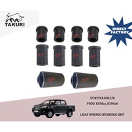 Toyota Hilux Vigo Kun25 Kun26 Leaf Spring Bushing Set (Spring Bush)🔥🔥 DIRECT KILANG