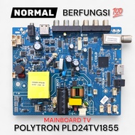 MESIN MB TV POLYTRON PLD24TV1855 - MAINBOARD TV POLYTRON PLD24TV1855 - TV MACHINE POLYTRON PLD24TV18
