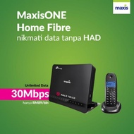 Maxis Fibre From RM 89, check coverage free, installation free