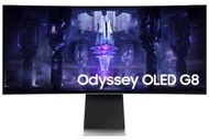 Samsung - 34吋 Odyssey G8 OLED 曲面電競顯示器 (175Hz) LS34BG850SCXXK 香港行貨, 原廠三年上門保養