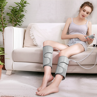 spacioz - 空氣波腿部按摩器 小腿電動熱敷按摩儀 氣壓腿部按摩器 力度/溫度/按摩模式三檔可調 緩解靜脈曲張 - 短款 兩隻