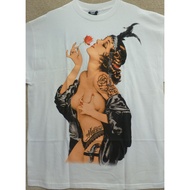 100% Cotton Unisex Printed T-Shirt < Balgas Summer New Top Ready Stock