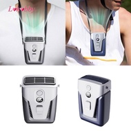 [Lohobby] Portable Mini Waist Fan Personal Fan Working Fan Body Fan Wearable Fan for