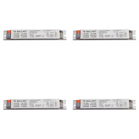 2026-WISH 4X T8 2X36w Electronic Ballast For UV Germicidal Lamp, Fluorescent Lamp For Home Office Su