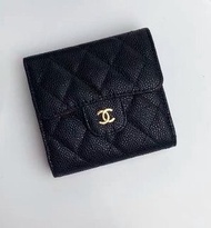 Chanel香奈兒 小羊皮 短款錢包 short wallet 卡包 證件包 零錢包214