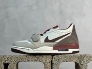 💥現貨💥人氣爆款復古風情侶休閒鞋 Air Jordan Legacy 312 Low 低幫籃球鞋 奶白酒紅棕拼接 | 真皮+翻毛皮拼接鞋面 | 後掌Air氣墊減震 | 防滑耐磨橡膠大底 | 男女同款全