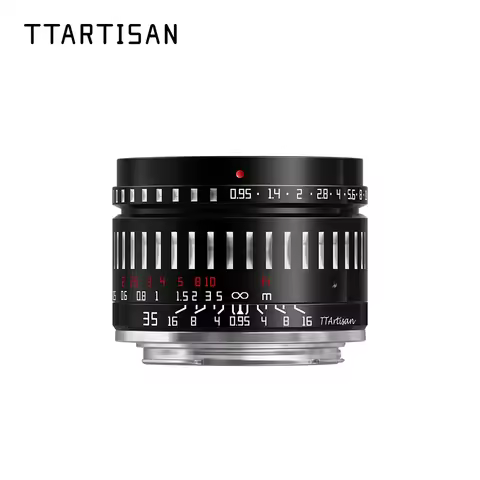 TTArtisan 35mm F0.95 Large Aperture Prime Lens for Sony E Mount Fujifilm X Canon M Canon RF-S Leica 