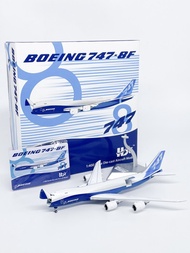 1: 400 Boeing Original Factory B747-8F Prototype Simulation Passenger Aircraft Alloy Aircraft Model 