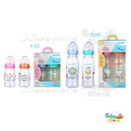 Natur Smooth Biomimic 4oz Narrow Neck Milk Bottle Pack Of 2 Bottles 4-8 Oz. Botol Susu Baby Botol Su