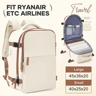 Cabin Bag 40x20x25 Ryanair Backpack, Easyjet 40x20x25 Carry-On Luggage on Airplane, Laptop Bag Hand 