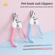 Curved Hook Comfortable Pet Nail Clippers Large Size with File Alloy Blade For Big Dogs Pet Nail Cli
