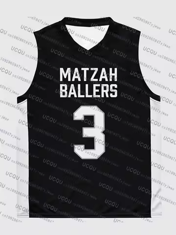 Nobody Wants This Matzah Ballers Basketball Jersey Summer Women Men V-neck Sport Sleeveless TV Shows