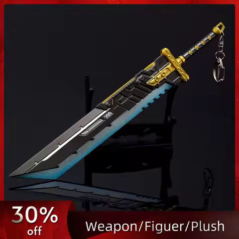 21cm/8.27in APEX Samurai Swords Katana Metal Game Peripherals Weapon Props Boyfriend Gifts Toys Spor