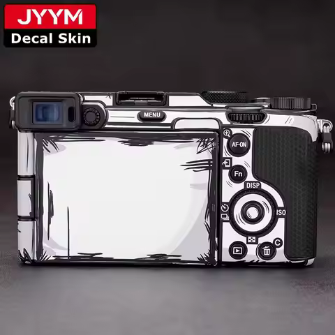 2D Sticker For Sony A7C A7CII A7C2 A7CR A6700 ZV-E1 ZV-E10 A6400 A6300 ZV-E10II Decal Skin Vinyl Wra