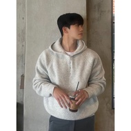 sweater turtleneck zipper turtleneck sweater half zipper sweater Street Wear Half Zipper Hooded Thic