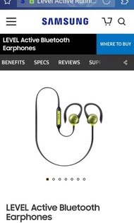 三星藍牙運動耳機 Samsung Sports Headset