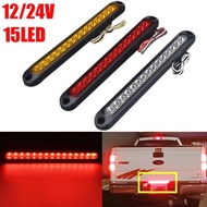 15 LED Car Trailer Truck Tail Light Rear Brake Light Stop Signal Lamp Indicator 12V/24V