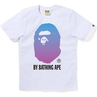 Fesyen  baru BAPEe T-shirt kasual bernafas fesyen lelaki dan wanita T-shirt lengan pendek kapas BAPE